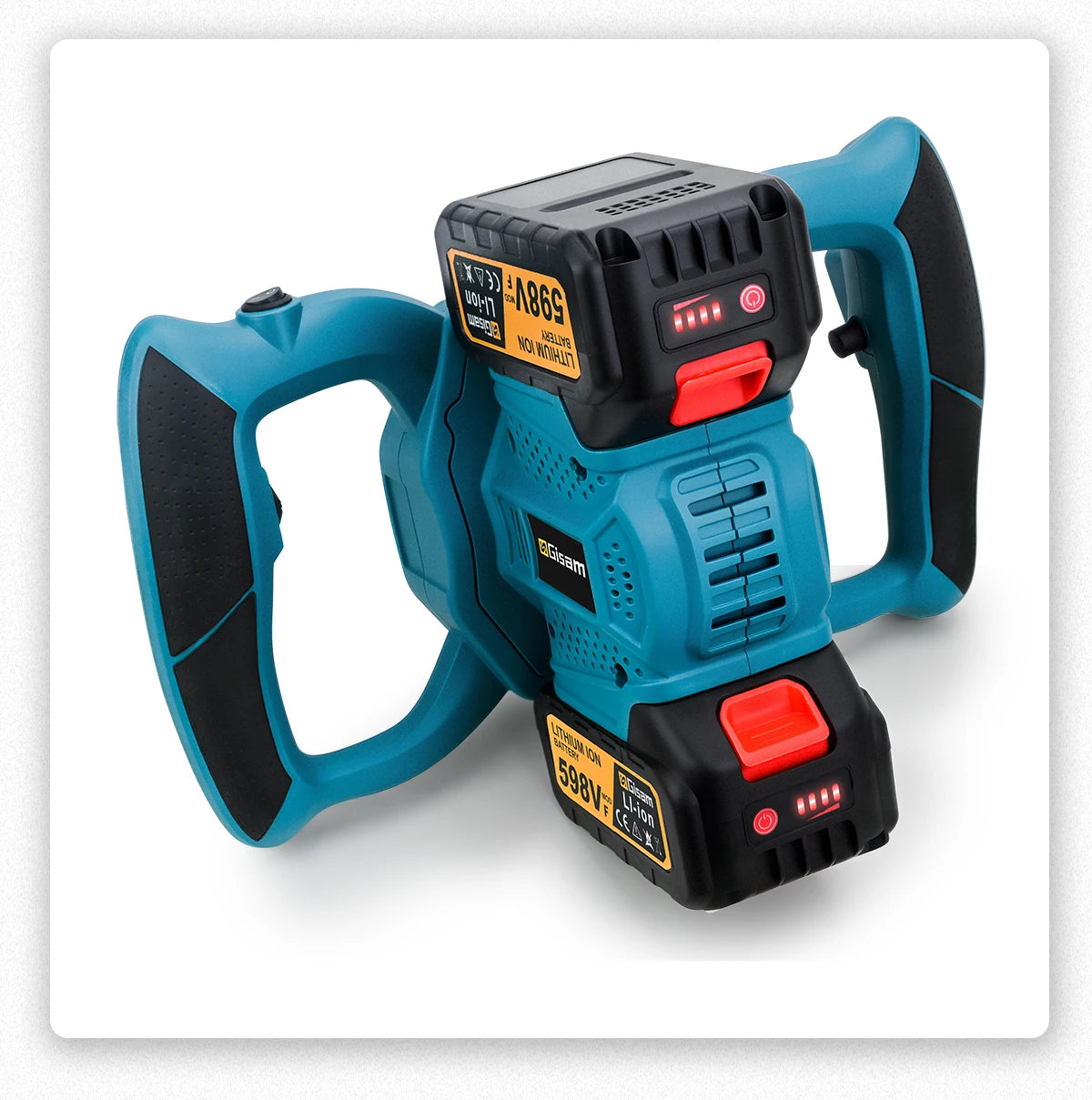 Gami 40V Brushless Elettrico Betoniera Mixer 6 Velocità Cordless Malta di Cemento Gesso Vernice Frullatore Per makita 18v batteria pin