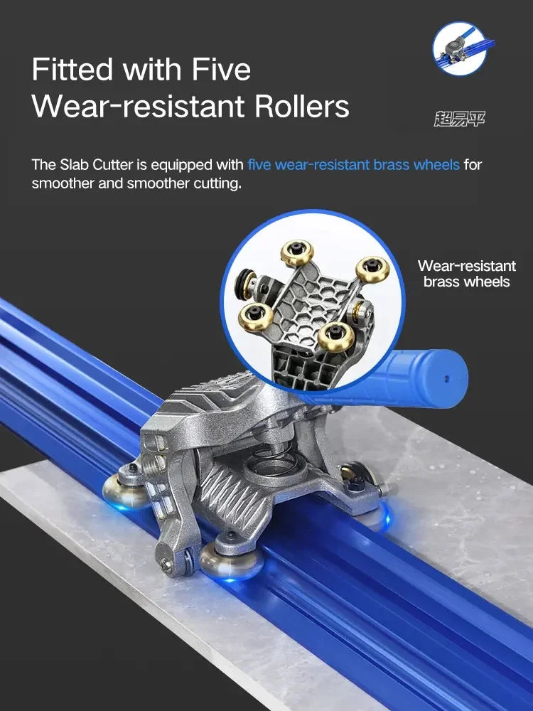 Tagliapiastrelle ad alta precisione Utensile da taglio per piastrelle Coltello a spinta Coltello a spinta manuale in ceramica per piastrelle