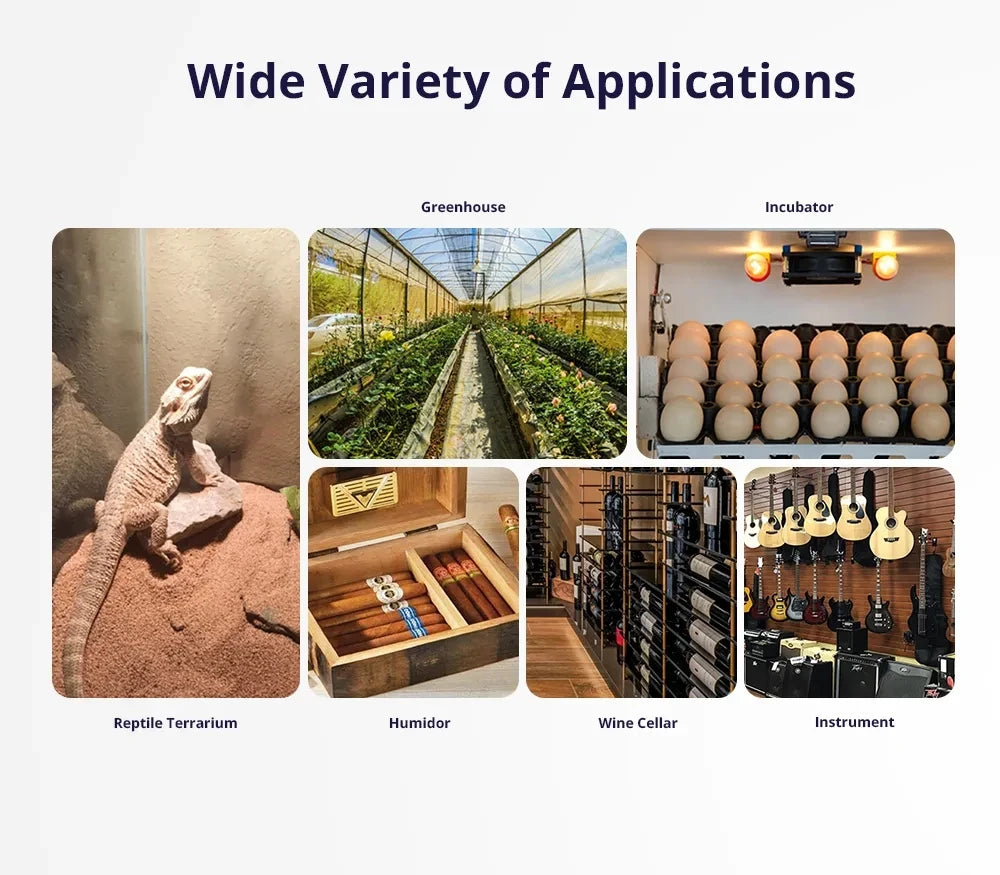 SONOFF SNZB 02D Zigbee Sensore di Umidità di Temperatura SNZB-02D con Schermo LCD per EWeLink SONOFF ZigBee Bridge Alexa Alice