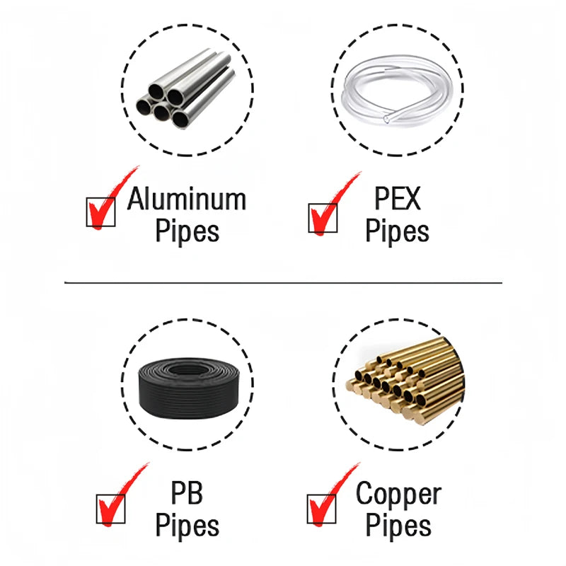 Pinza a crimpare per pompa idraulica 6T con 9 matrici per tubi in acciaio inossidabile Tubo in rame PEX PB Press V12-28mm TH16-32mm Set