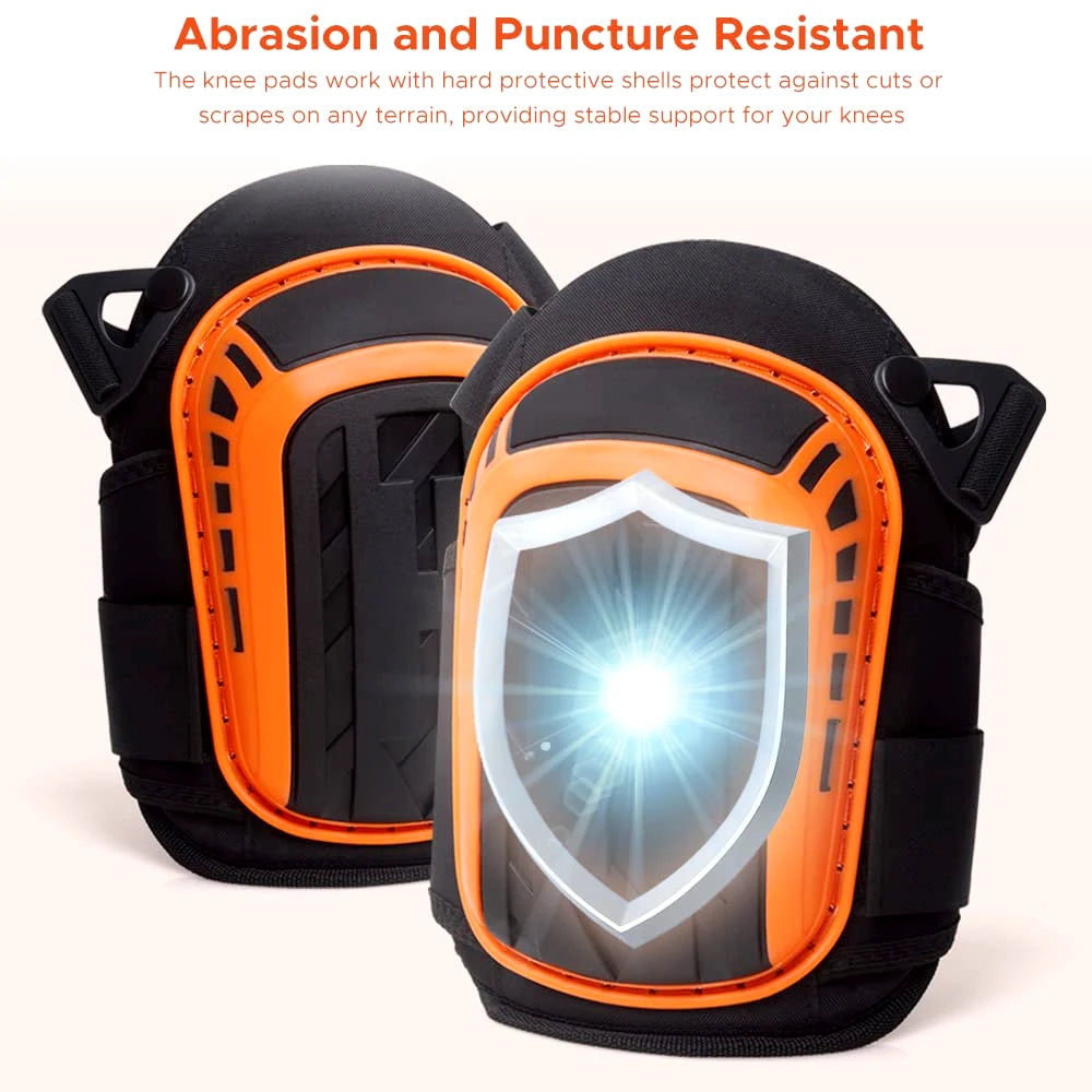 Ginocchiere da lavoro, Ginocchiere da costruzione per uomo, Ginocchiere in gel di schiuma antiscivolo comode e resistenti per pavimenti da giardinaggio