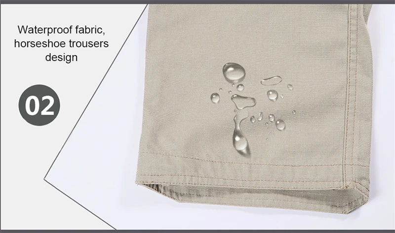 Pantaloni cargo tattici da uomo Pantaloni mimetici militari da combattimento SWAT impermeabili da esterno Pantaloni da lavoro maschili multitasche casual