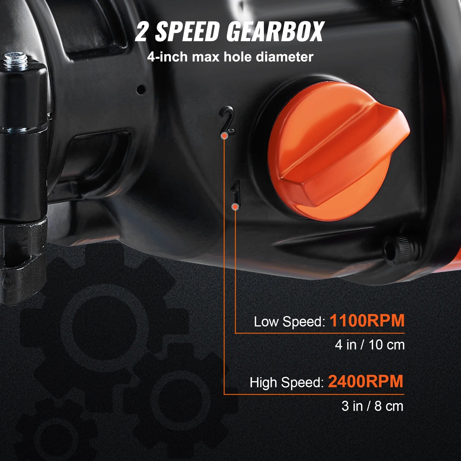 SucceBuy 1500W 4in Bit Diamond Core Drill Machine Palmare Calcestruzzo Core Drill Rig Wet Stepless Velocità Macchina di Perforazione Elettrica