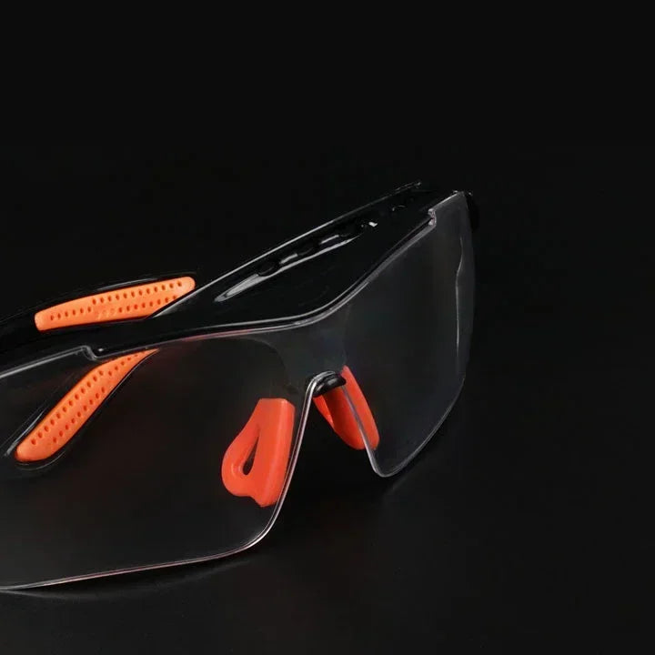 1/2pcs Occhiali di sicurezza Occhiali da vista per ciclismo Lavoro Donna Uomo Occhio trasparente Prevenzione della sabbia Anti-Spruzzi Vento Occhiali a prova di polvere