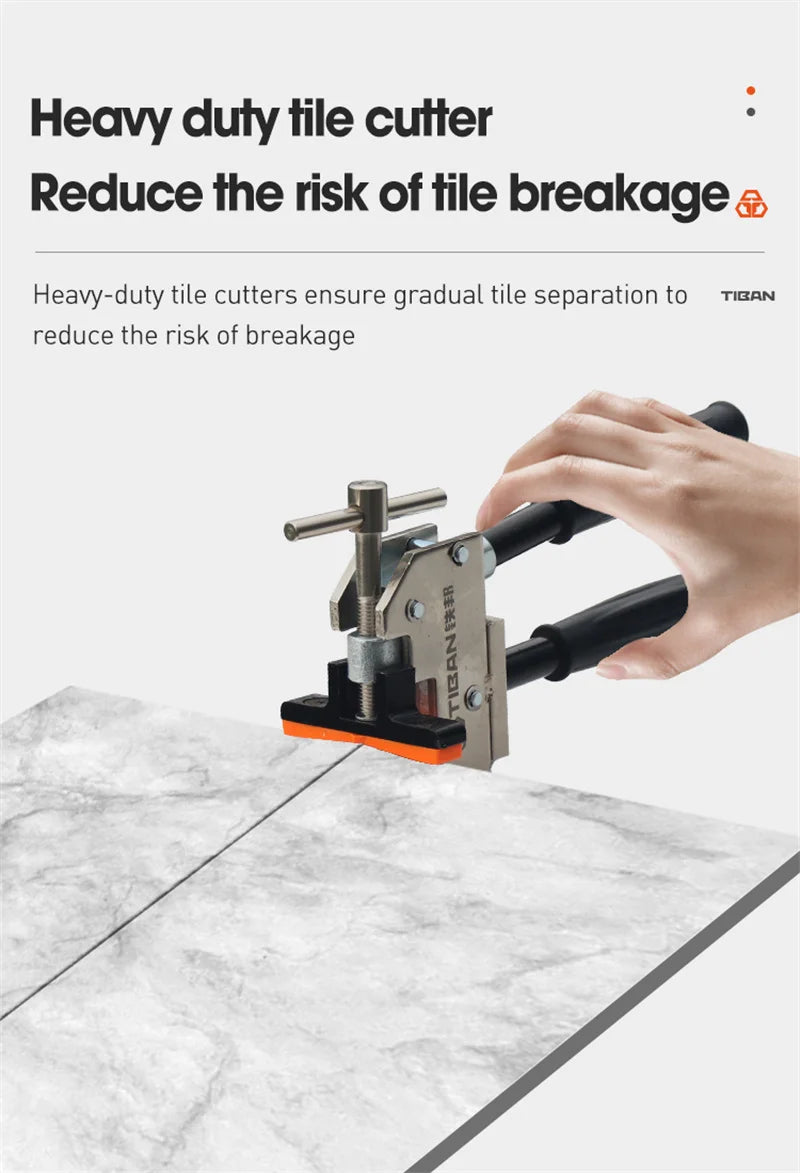 2025 Aggiornamento Nuova tagliatrice manuale per piastrelle Lastra di roccia ad alta precisione Lastra di piastrelle di grandi dimensioni Artefatto da taglio con coltello a spinta