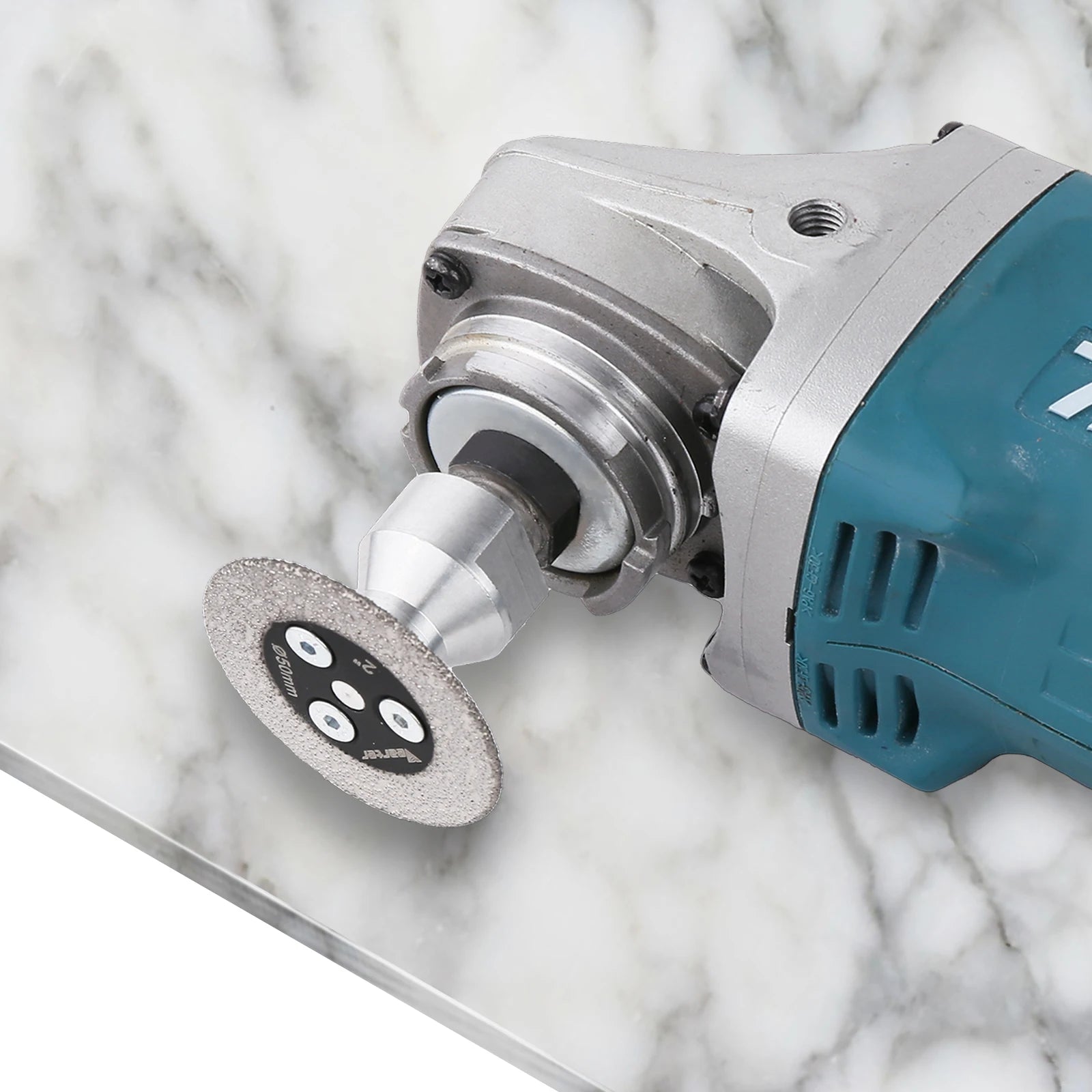 Vearter Sega per incisione diamantata brasata sotto vuoto Lama per speleologia M14 Disco abrasivo con flangia per piastrelle, marmo, cemento, ceramica