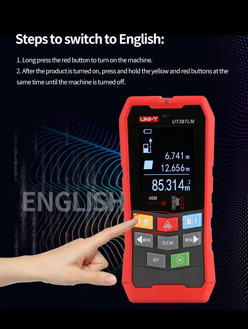 UNI-T Scanner da parete UT387E UT387S UT387LM 4 in 1 Metal Detector Wood Stud Finder Tensione CA Cavi sotto tensione Fili Profondità Tracker