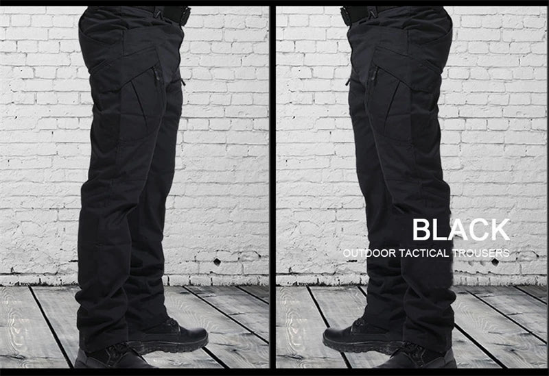 Pantaloni cargo tattici da uomo Pantaloni mimetici militari da combattimento SWAT impermeabili da esterno Pantaloni da lavoro maschili multitasche casual