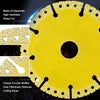 Lama per sega diamantata Set di dischi da taglio in acciaio inossidabile per tondo per brasatura in metallo Set di dischi da taglio per smerigliatrice angolare da 125/180/300/400mm