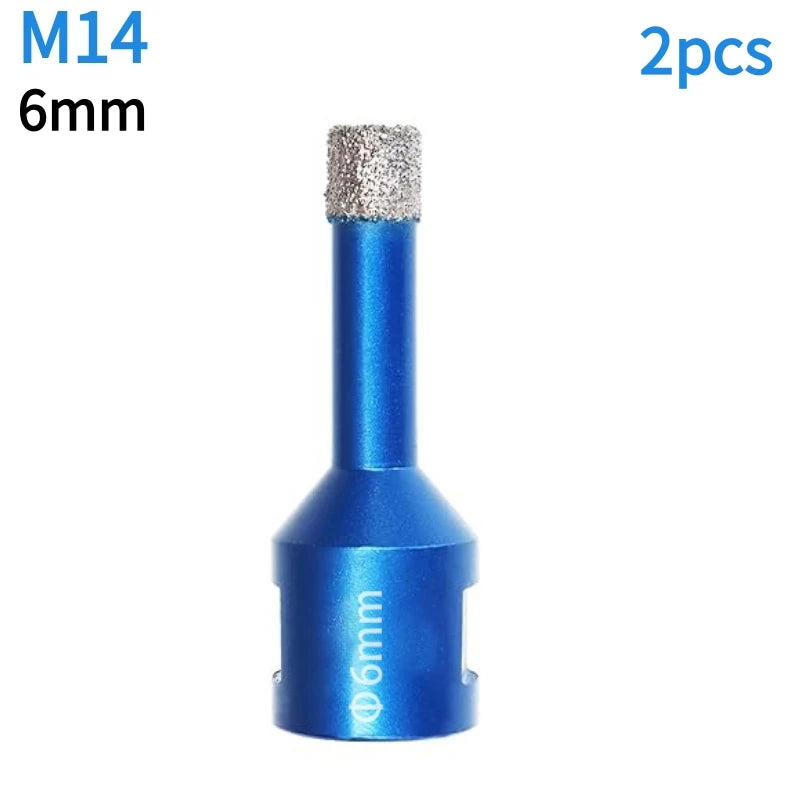 10/5/2/1PCS Set di punte per carotaggio diamantato a secco 6-125mm Sega a tazza diamantata per piastrelle in porcellana Marmo ceramico Granito Strumenti di perforazione