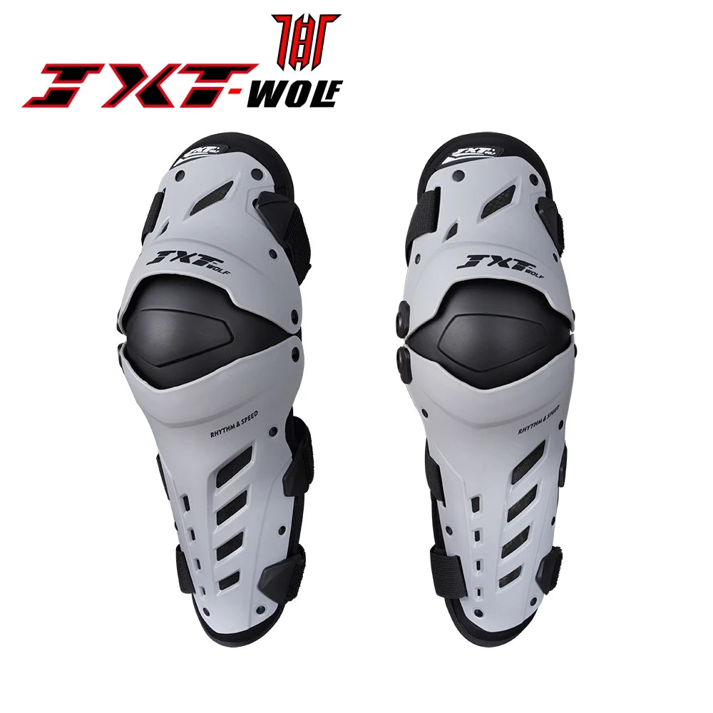 JXT WOLF ginocchiera per moto attività protezione anticaduta ciclismo quattro stagioni protezione per le gambe strada cross-country