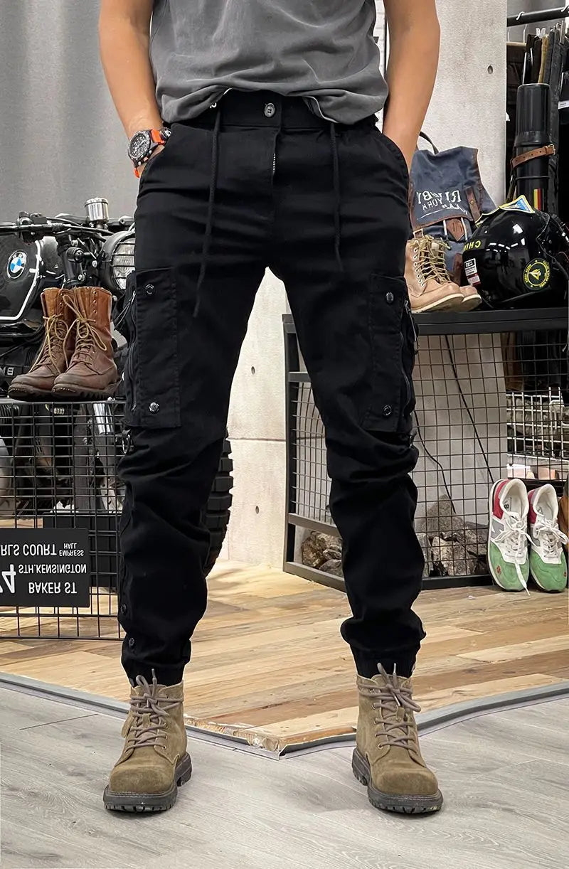2025 Metropolitan Workwear Pantaloni da uomo con tassello rinforzato Cargos Multi-Tool Loops Conico Caviglia City Explorer Pantaloni M-4XL