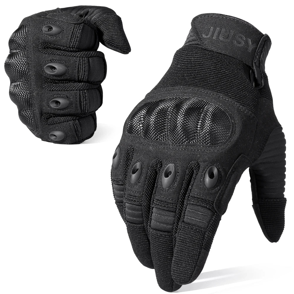 Guanti tattici touch screen Sport all'aria aperta Paintball Caccia Airsoft Combattimento Ciclismo Protezione da lavoro antiscivolo Guanto a dita intere