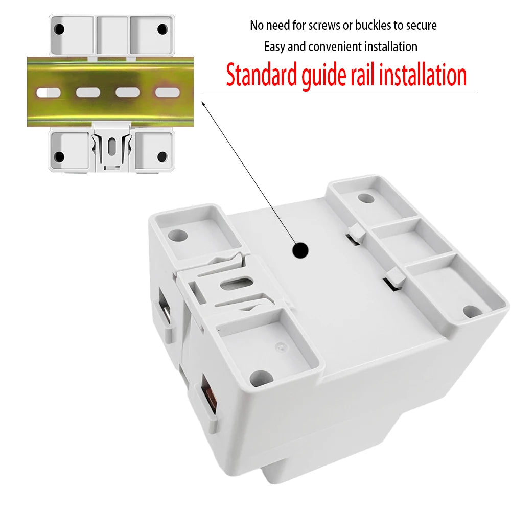 63A Tuya WIFI Smart Life Misuratore di tensione AC170-270V Wattmetro di corrente Misuratore di consumo di elettricità KWH Misuratore di energia di potenza