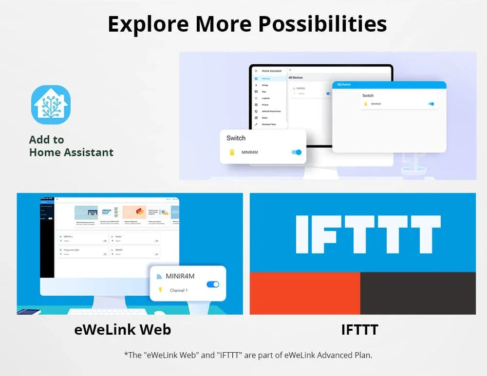 SONOFF MINI R4 Matter MINIR4M Matter Relè Sonoff Mini R4 Extreme Wifi Smart Switch Matter con Alexa Google Home Homekit