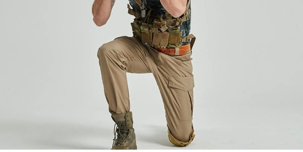 Ginocchiera tattica mimetica unisex Gomitiere Protezione per ginocchio per uomo Donna Sport all'aria aperta Lavoro Caccia Pattinaggio Attrezzatura di sicurezza Ginocchiera