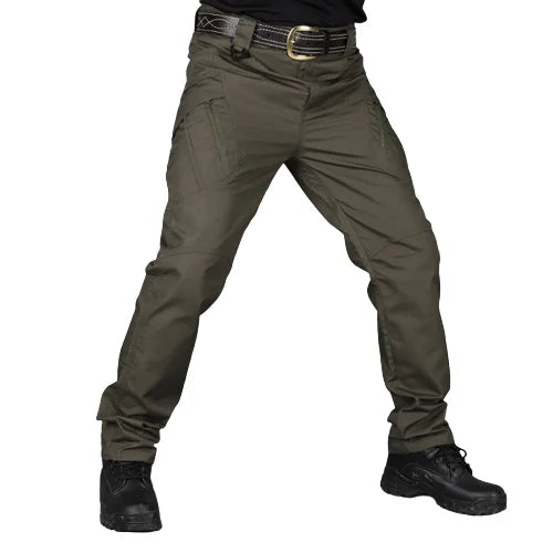 Pantaloni cargo tattici da uomo Pantaloni mimetici militari da combattimento SWAT impermeabili da esterno Pantaloni da lavoro maschili multitasche casual