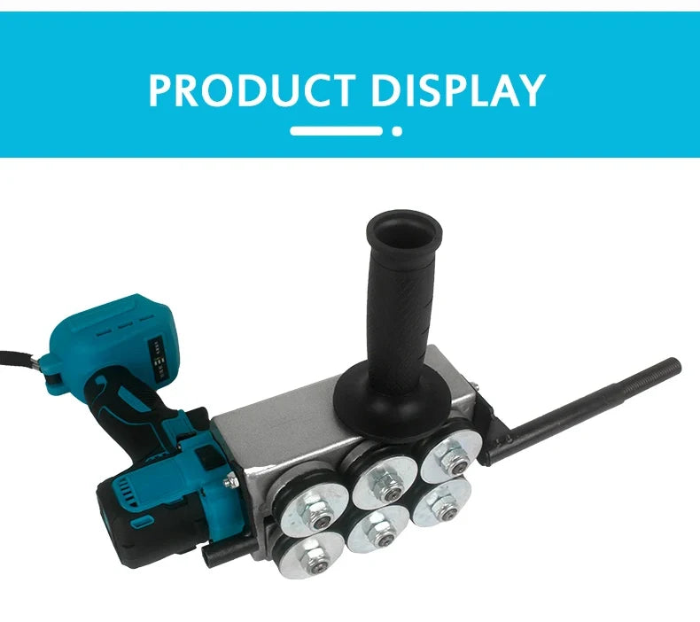 Macchina per incordare elettricista automatica 25M Filo elettrico a scomparsa Pull Wire Guide Tools Filettatrice per Makita