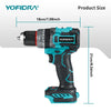 YOFIDRA 700N.M Brushless Trapano a percussione elettrico Cordless Cacciavite Piastre Terreno Lavorazione del legno Strumento elettrico per Makita Batteria Spille