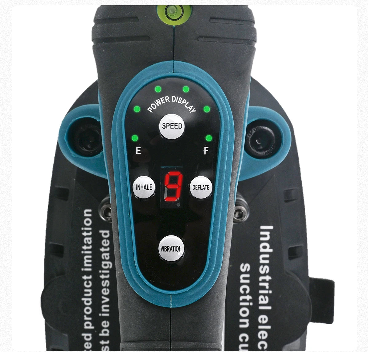 Gisha 500KG Piastrelle Piastrelle Macchina Piastrelle Vibratore Ventosa 9 Gear Pavimento Vibratore Livellamento Strumento di Potere Per makita 18v batteria pin