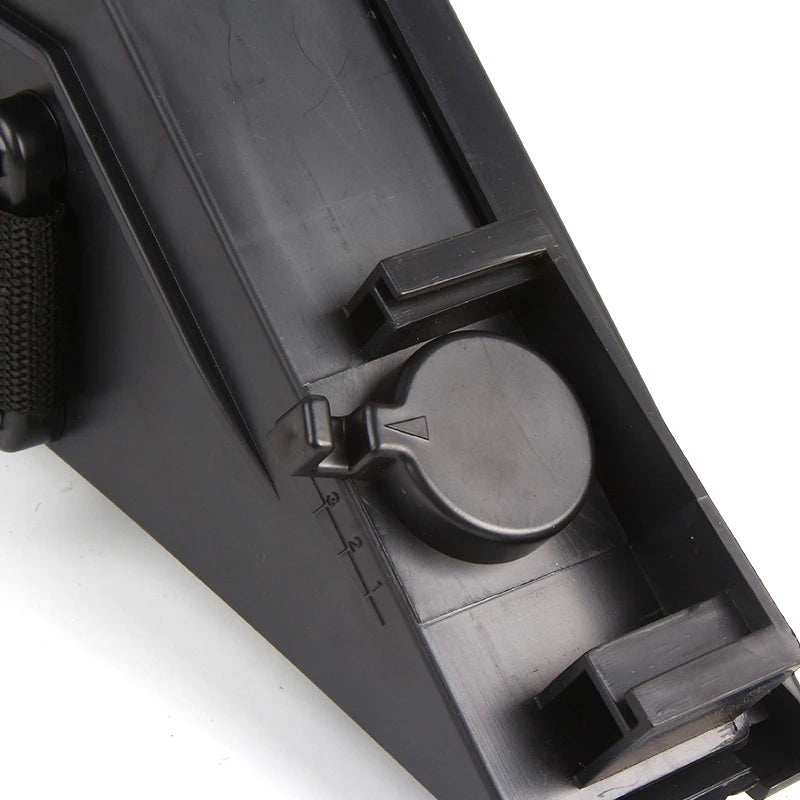 Strumento per incisione banjo per cartongesso, strumento per calafataggio giunto per cartongesso Distributore di riparazione per pareti asciutte con ruota angolare interna reversibile in plastica