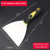 1/1.5/2/2.5/3/4/5 Pollici Multifunzionale Stucco Coltello Spatola In Acciaio Inox Stucco Raschietto Spatola di Pulizia Strumenti di Costruzione FAI DA TE