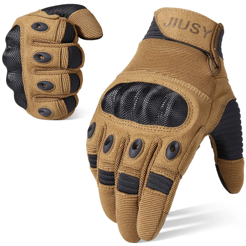 Guanti tattici touch screen Sport all'aria aperta Paintball Caccia Airsoft Combattimento Ciclismo Protezione da lavoro antiscivolo Guanto a dita intere