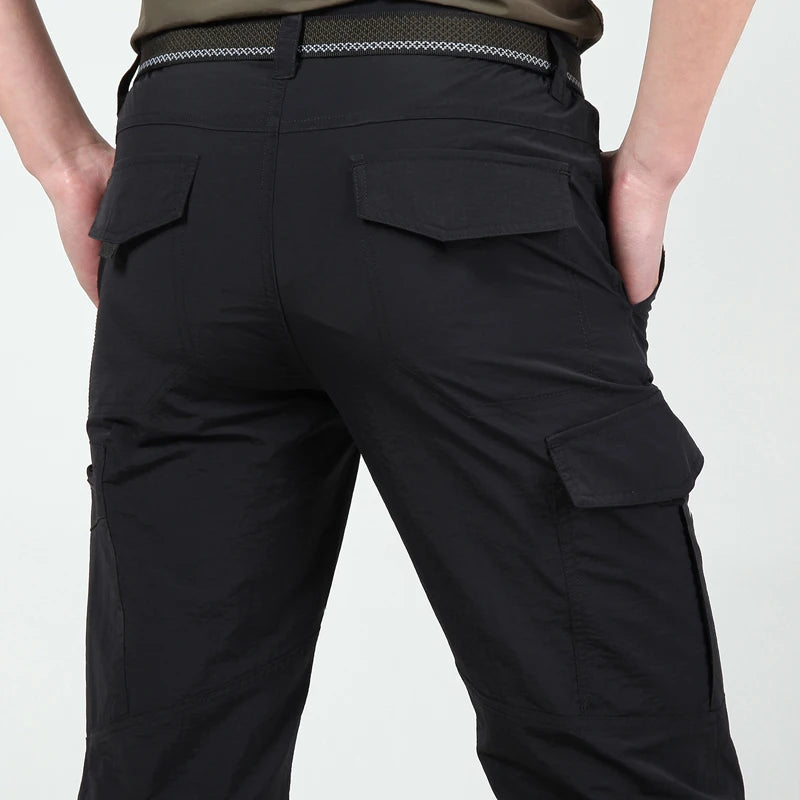 Pantaloni cargo tattici da uomo Pantaloni mimetici militari da combattimento SWAT impermeabili da esterno Pantaloni da lavoro maschili multitasche casual