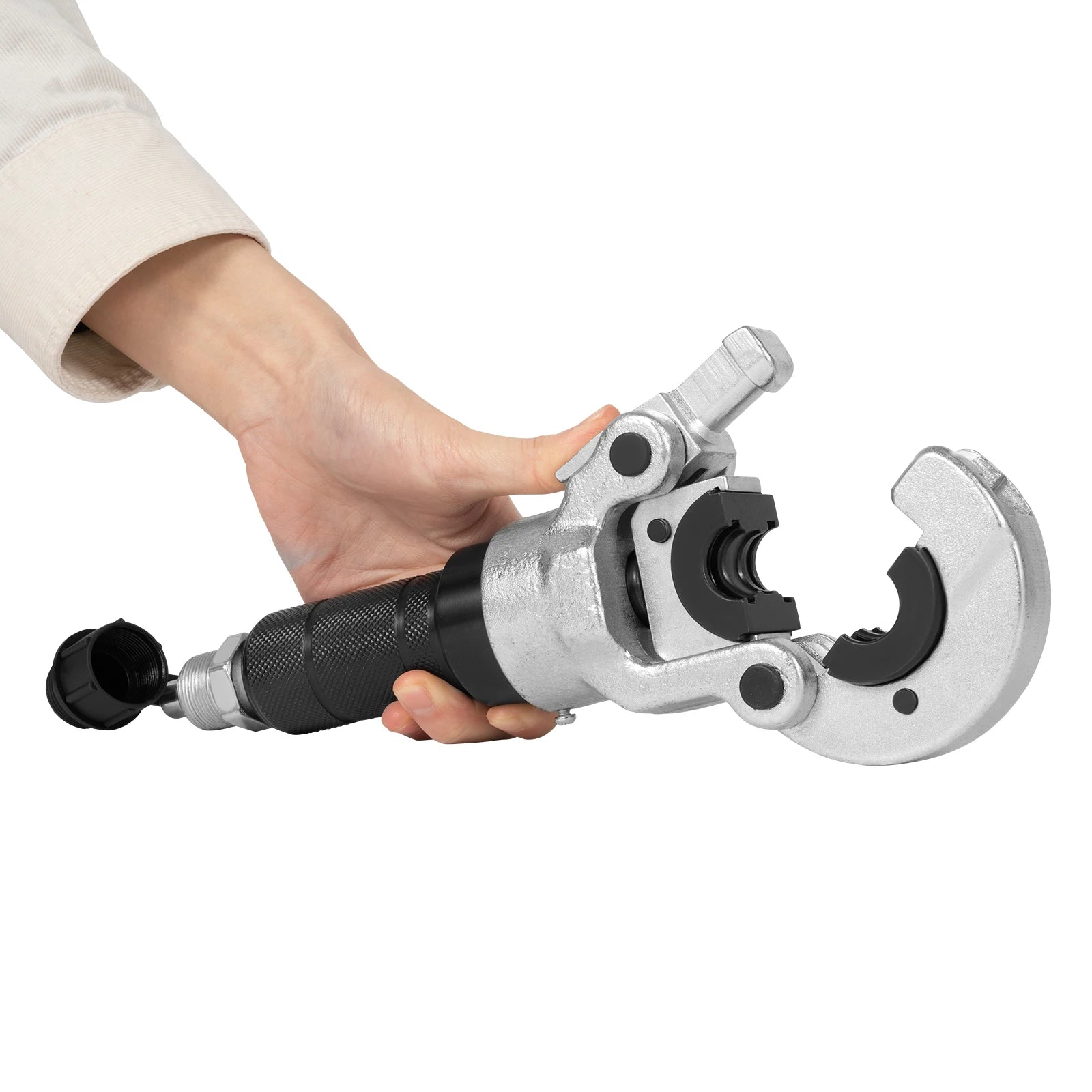 Pinza a crimpare per pompa idraulica 6T con 9 matrici per tubi in acciaio inossidabile Tubo in rame PEX PB Press V12-28mm TH16-32mm Set