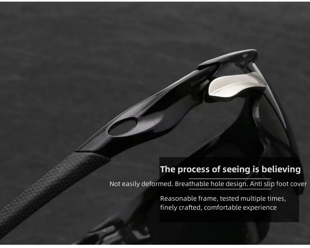 Occhiali polarizzati moda business Occhiali sportivi da ciclismo all'aperto Occhiali da sole da guida Occhiali da sole polarizzati Occhiali antivento