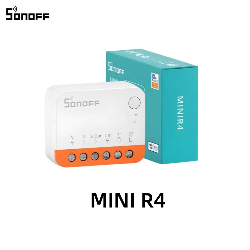 Sonoff Mini R4 Extreme Sonoff Minir4 Mini Sonoff R4 Wifi Smart Switch Interruttore relè Smart Home a 2 vie Modulo wireless tramite EWelink