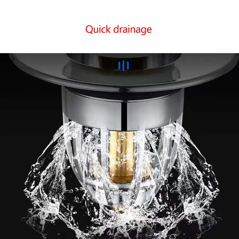 Tappo per lavabo da bagno universale filtro accessori per la cucina lavabo antiintasamento lavello Pop-up filtro per doccia scarico raccoglitore per capelli