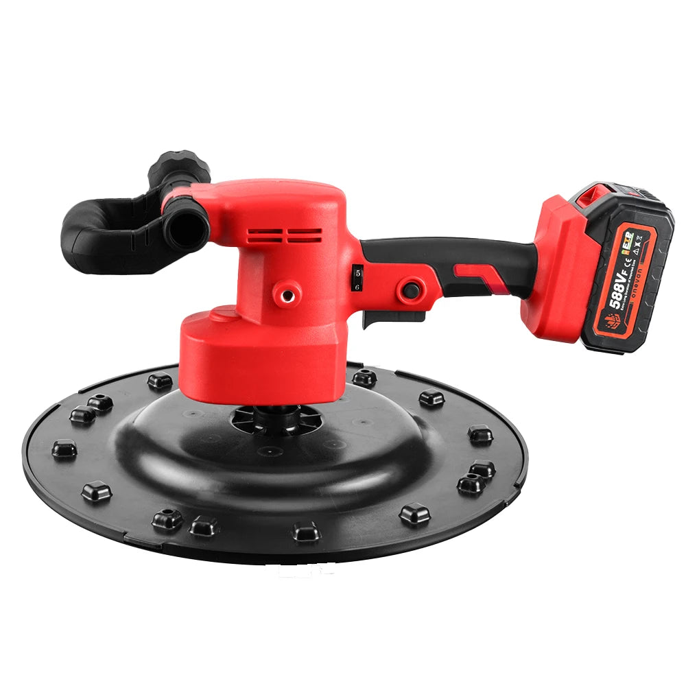 ONEVAN Brushless 380MM Levigatrice per cartongesso Levigatrice da parete Levigatrice da parete a velocità variabile Lucidatrice da muro per utensili elettrici 21V 18V