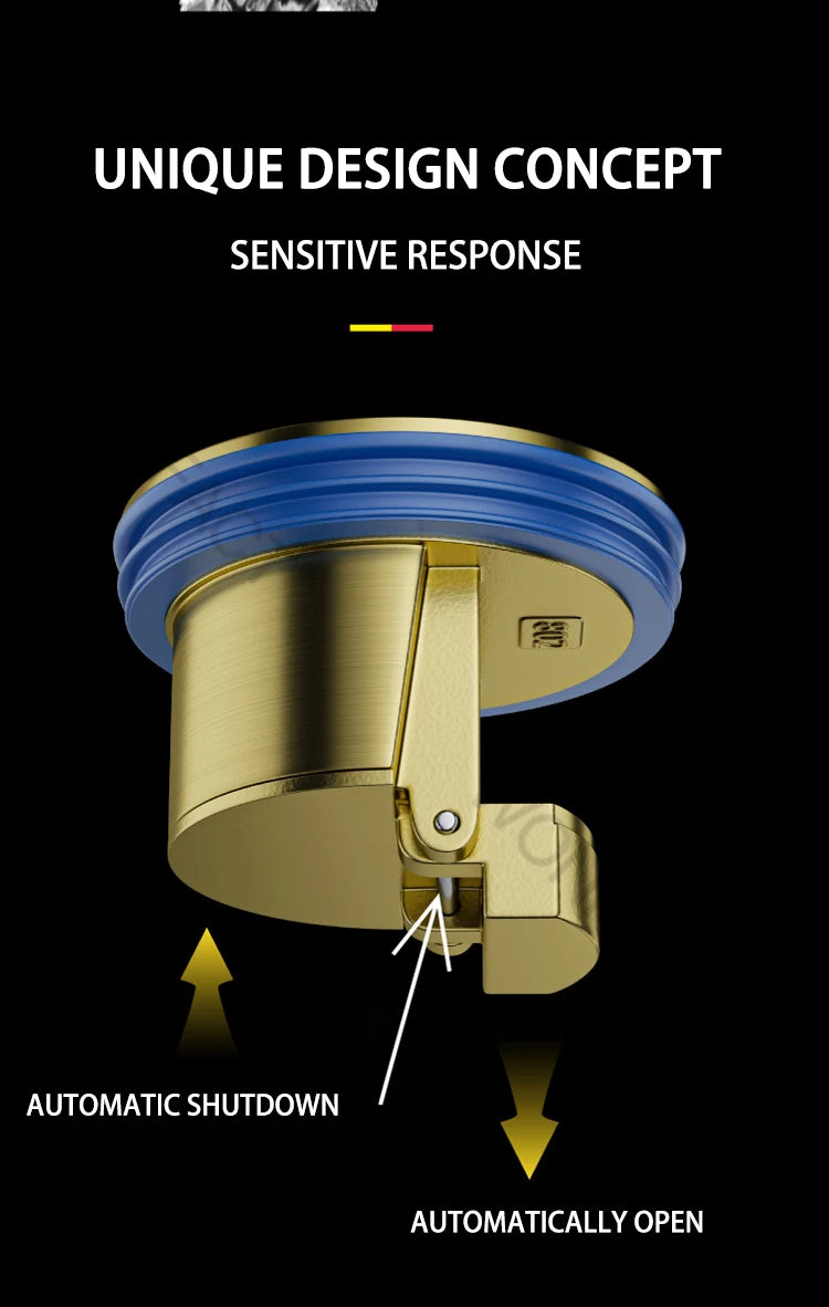 Scarico a pavimento in ottone Cor Anti-odore Anti-insetto Fogna Drenaggio rapido Scarico a pavimento per bagno Nucleo Durevole Installazione rapida Scarico a pavimento