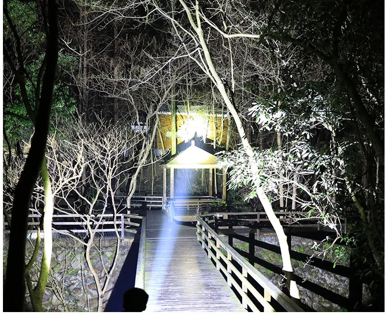 POCKETMAN Lampada frontale 7LED ad alta potenza Lampada frontale ricaricabile USB super luminosa Lampada frontale impermeabile per esterni Torcia frontale