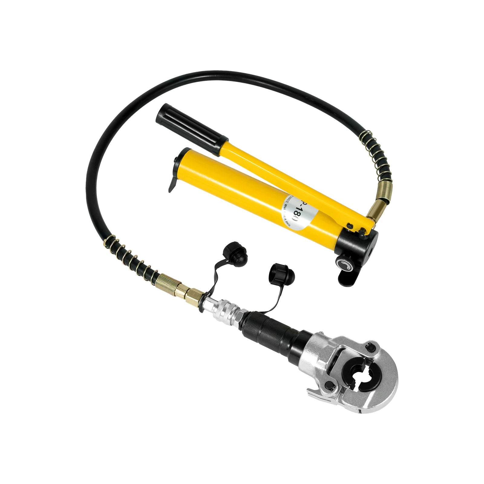 Pinza a crimpare per pompa idraulica 6T con 9 matrici per tubi in acciaio inossidabile Tubo in rame PEX PB Press V12-28mm TH16-32mm Set