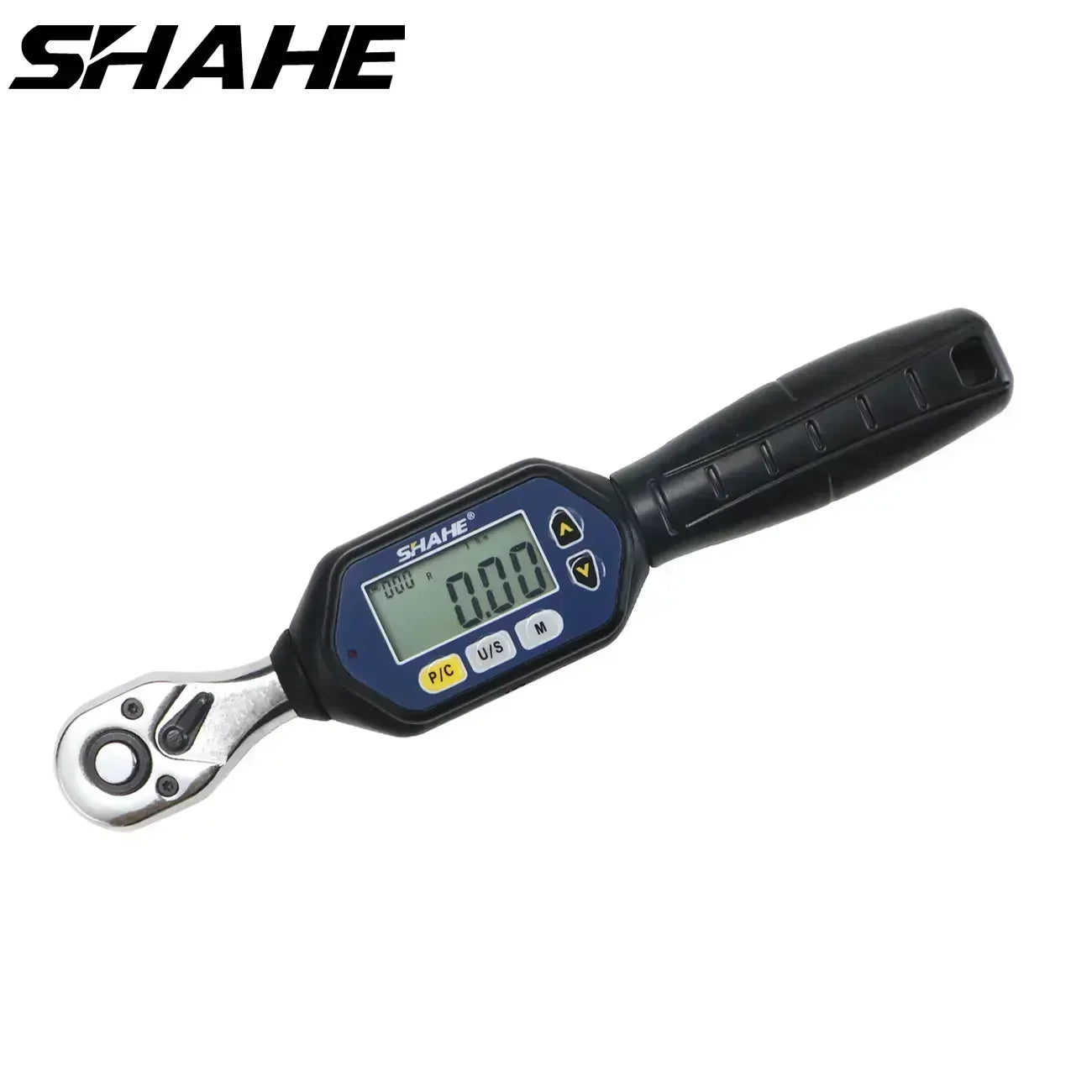 Shahe Mini Chiave dinamometrica 1/4 "3/8" 1/2 "Chiave portatile Chiave dinamometrica con testa a cricchetto bidirezionale Utensili manuali digitali AWM