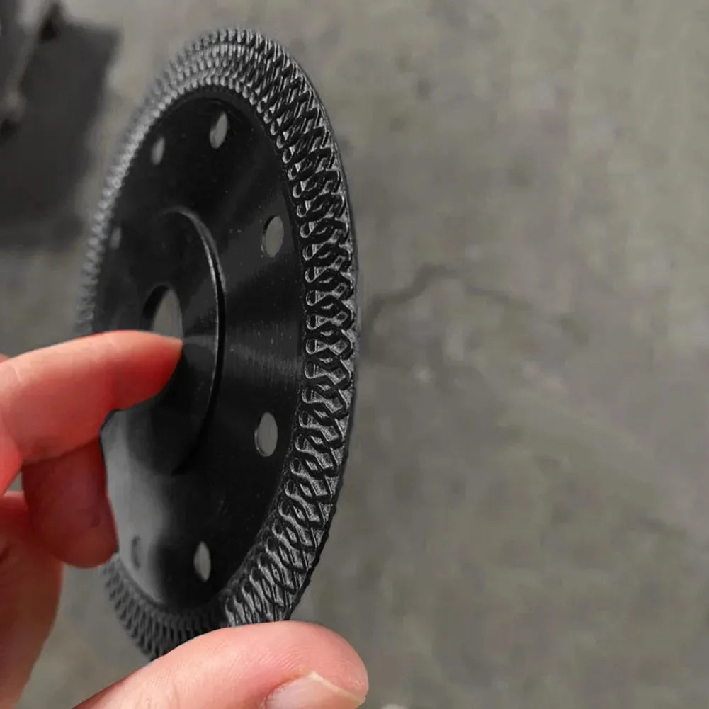 1pc 105/115/125mm Lama per sega diamantata per piastrelle in gres porcellanato Ceramica Taglio a secco/bagnato Pietra tagliata Lama per sega Taglio a disco diamantato