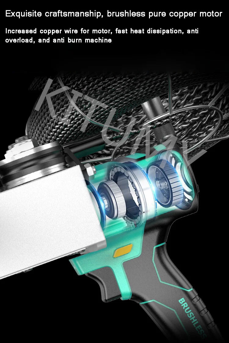 Filettatrice elettrica automatica del cavo della batteria al litio artefatto idraulico estrattore per cavi filettatrice per tubi