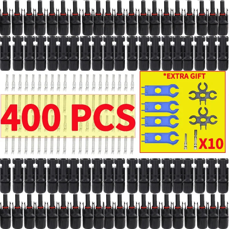 Kit di strumenti di crimpatura solare, crimpatrice solare per cavo fotovoltaico pannello solare da 2.5/4.0/6,0mm mm² con tagliacavi, spelafili, chiave inglese, connettore