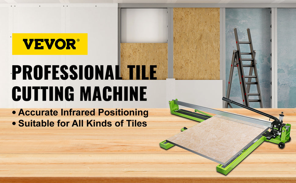 VEVOR Tagliapiastrelle Manuale 120cm 47 Pollici Tagliapiastrelle in Ceramica Taglia Piastrelle Manuale in Acciaio