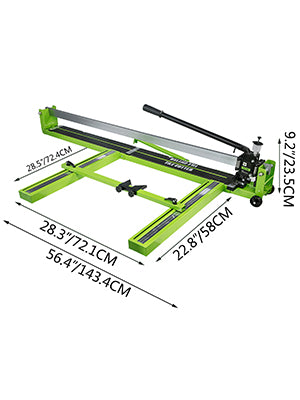 VEVOR Tagliapiastrelle Manuale 120cm 47 Pollici Tagliapiastrelle in Ceramica Taglia Piastrelle Manuale in Acciaio