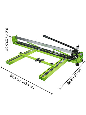 VEVOR Tagliapiastrelle Manuale 120cm 47 Pollici Tagliapiastrelle in Ceramica Taglia Piastrelle Manuale in Acciaio