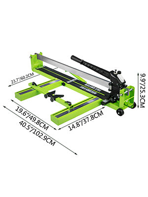 VEVOR Tagliapiastrelle Manuale 120cm 47 Pollici Tagliapiastrelle in Ceramica Taglia Piastrelle Manuale in Acciaio