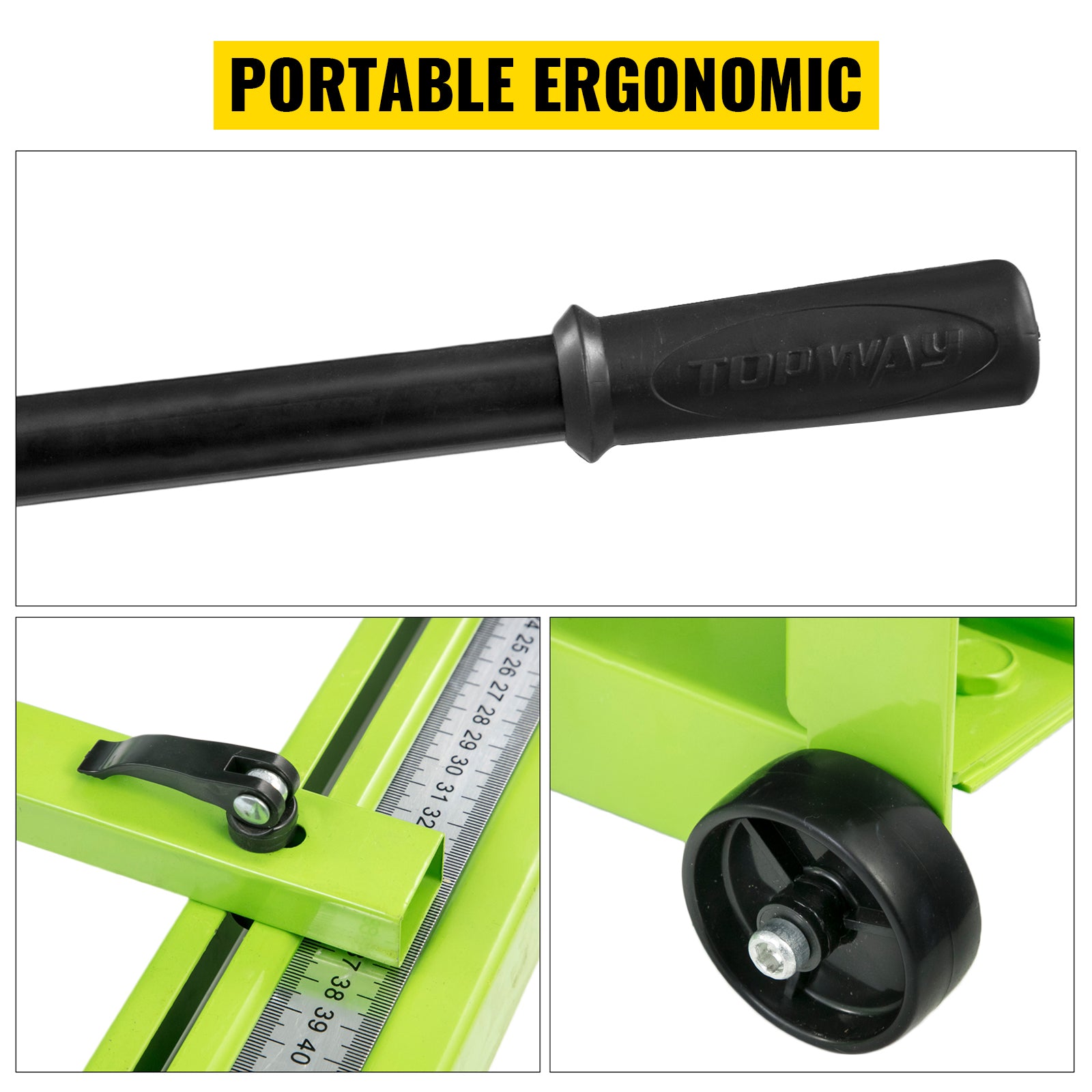 VEVOR Tagliapiastrelle Manuale 120cm 47 Pollici Tagliapiastrelle in Ceramica Taglia Piastrelle Manuale in Acciaio